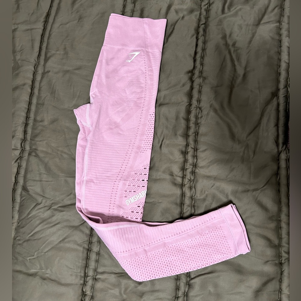 Pink Gymshark Leggings. Good condition